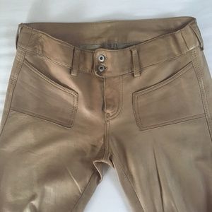 Diesel Leather Pants